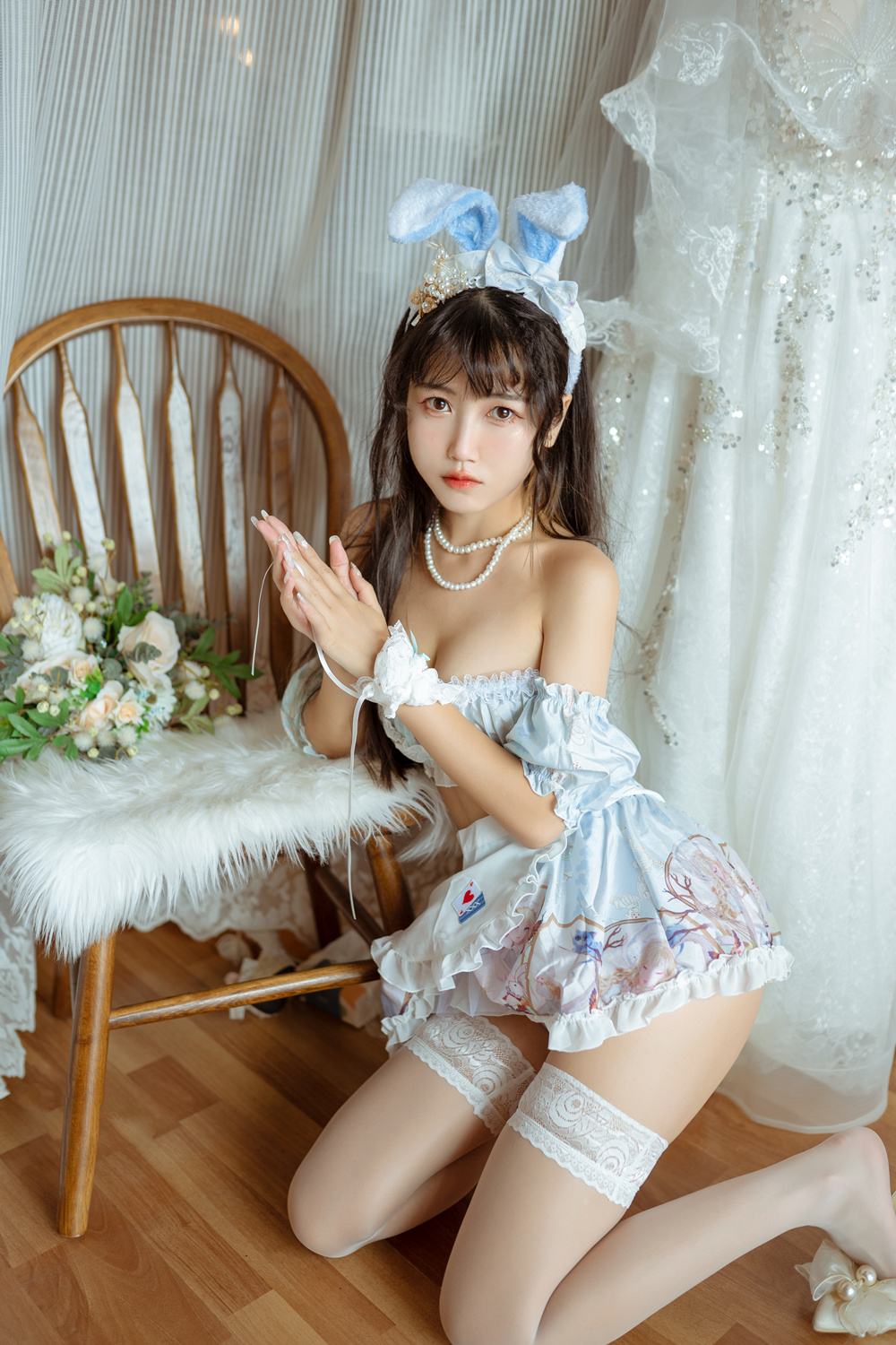 图片[1]-不呆猫 NO.025 兔子女友 [55P-493MB]-微密空间-全网最全抖音网红铁粉空间写真